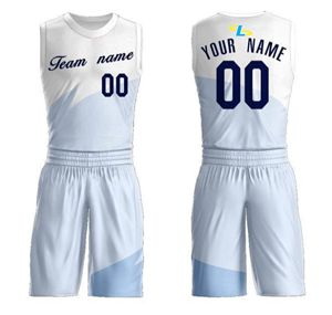 Uniforme de basket-ball sans manches respirant à séchage rapide de haute qualité, vêtements de sport grande taille, 100% polyester, personnalisable - Product Image 4