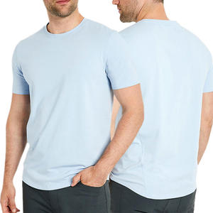 เสื้อยืดผ้าฝ้ายปั่นห่วง100% ธรรมดาคอกลมสำหรับร้านค้าปลีกแฟชั่นบูติก - Product Image 6