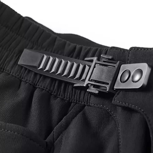 Pantalones cortos de carga con cintura elástica al por mayor, pantalones cortos de seis bolsillos para hombre, pantalones cortos transpirables de algodón con bolsillo de carga - Product Image 4