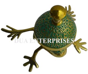 Antique Brass Bell Indoor Decor Solid Metal Rounded Design Polished Christmas Decorative <b>Crafts</b> for Office <b>Desk</b> Metal <b>Crafts</b> - Product Image 6
