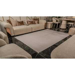 Zett ZE002 tapis texturé doux longue durée fait à la main scandinave blanc couloir rectangulaire salon chambre adolescents Polyester PP - Product Image 4