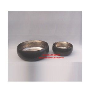 Tazón de Metal de Aluminio con Diseño Grabado, Ecológico y Moderno para Servir Aperitivos y Frutas, para Fiestas, Hogar, Restaurante y Hotel - Product Image 4