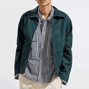 Veste de travail de sécurité haute visibilité pour hommes de haute qualité 2025 veste de travail mécanique veste de travail en toile robuste à vendre - Product Image 2