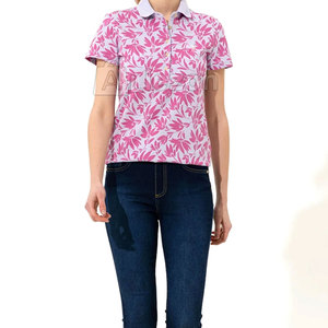 เสื้อซับลิเมตของผู้หญิงเสื้อพิมพ์ลายผ้าฝ้ายแบบกำหนดเอง - Product Image 2