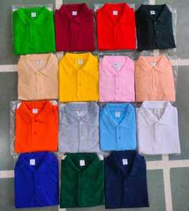 เสื้อยืดแฟชั่นคอโปโลสำหรับผู้ชายและผู้หญิงซักง่าย - Product Image 5