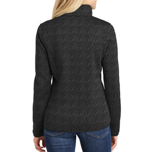 Chaqueta Polar de manga larga para mujer, de corte clásico, con cremallera completa, suave y Polar - Product Image 5