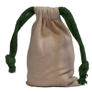 Sac à poussière de luxe en coton recyclé naturel écologique réutilisable emballage cadeau de protection de mode bijoux cosmétiques recyclables - Product Image 1