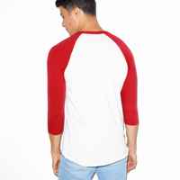 T-shirt raglan de haute qualité pour hommes femmes t-shirt à manches de baseball en coton respirant idéal pour les promotions gym et les vêtements de tous les jours