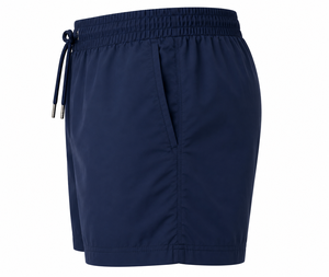 Shorts de bain pour hommes en polyester, design personnalisé de haute qualité, logo vierge, séchage rapide, best-seller, été. - Product Image 3