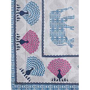Single Bed <b>Sheet</b> Set with 1 Pillow Cover 100% 180 TC Cotton Multi Abstract Design Double <b>King</b> <b>Sizes</b> Available Pack of 6 3 Pieces - Product Image 4