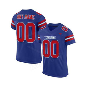 Maillot de football américain OEM personnalisé 100% Polyester respirant à séchage rapide maillot de pratique de football américain athlétique pour hommes - Product Image 4