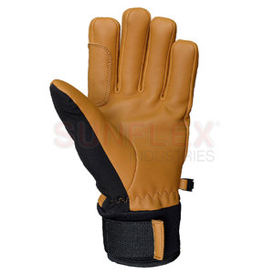 Guantes de Esquí Personalizados para Adultos Unisex, Marca Privada, Duraderos, de Cuero, Impermeables, Transpirables, Aptos para la Temporada de Invierno, con Logotipo - Product Image 2