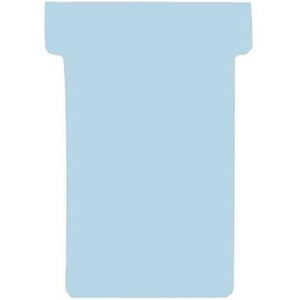Tarjetas T-card Franken Azul Claro, Papel 100% Reciclado, 48 x 84 mm, 170 g/m², 100 unidades/paquete, Producto de Papel para Oficina - Product Image 1