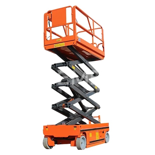 WEMET Battery Aerial Lift Platform Hydraulic Ladder Lift Portable Small Electric Scissor Lift