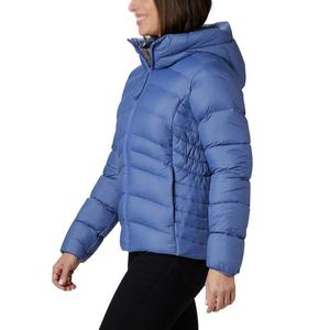 Streetwear chaud manteau d'hiver couleur unie décontracté col montant surdimensionné femmes tissu respirant hiver doudoune - Product Image 3