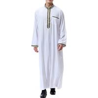 Qamis, Kaftan, Jubba, Thobe arabe Daffah de haute qualité pour hommes, vêtements islamiques musulmans, vente en gros de vêtements arabes