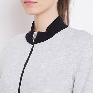 Chándal de Algodón 100% Transpirable para Mujer, Diseño Personalizado, Color Sólido, Talla Grande, Resistente al Viento para Uso en Exteriores en Invierno - MOQ Bajo - Product Image 6