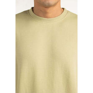 T-shirt ample 100 % coton, coupe oversize, motif uni élégant, respirant et compressé, pour hommes et femmes MN-TS-SS26-021-B - Product Image 6