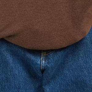 Men's Winter Pullover Hoodie Solid <b>Brown</b> <b>Fleece</b> Polyester/Cotton Eco-Friendly Breathable Quick Dry Anti-Pilling Pocket Design - Product Image 5