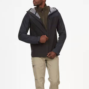 Tendance Veste Softshell Homme À Capuche Décontractée Hiver Streetwear Séchage Rapide Respirant Solide Polyester/Nylon - Product Image 5