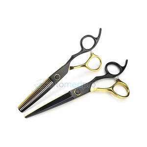 Barber Hair Cutting Kit Scissors <b>Razor</b> Combs Grooming Tools Professional <b>Set</b> Hair Cutting Barber Kit - Product Image 3