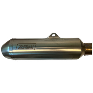 Sistema de Escape Completo GIANELLI, Silenciador de Motocicleta de Acero Inoxidable, Tubo de Escape para Motocicletas de hasta 300cc y Superiores, Homologado - Product Image 3