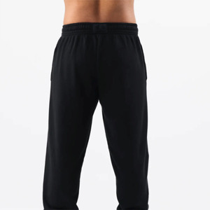 Pantalon de jogging en molleton de coton pour homme 400 GSM pantalon de jogging en tissu teint en fil peigné super doux et confortable - Product Image 2