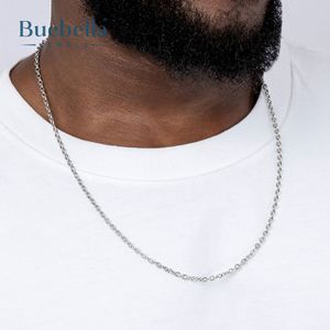 Venta caliente 925 Plata y 14K Chapado en oro Cadena de cable de 3mm Collares de moissanita para hombres Premium - Product Image 2