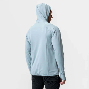 High-Performance <b>Lightweight</b> 100% Cotton Solid Winter Customizable Zipper-Up Waterproof Fleece Training <b>Hoodie</b> Breathable Men - Product Image 4