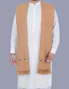 Men Wool <b>Shawl</b> Winter Soft Warm Breathable 300g Traditional Solid Color Premium <b>Wrap</b> for Casual Wear Middle Eastern Style - Product Image 4