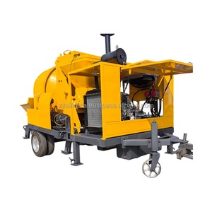 Hormigonera Móvil de Calidad Premium con Bomba, Diésel, Eléctrica, Portátil, 350L 500L, Gasolina, para Construcción - Product Image 6