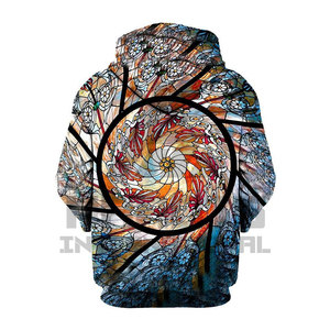 Sudaderas con capucha de manga larga de diseño personalizado de la mejor calidad Material 100% sudaderas con capucha de sublimación de poliéster - Product Image 5