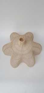 Best Quality Rattan Custom Pendant Light Handwoven Natural <b>Lampshade</b> Eco-Friendly Durable Construction Bedroom Art Deco - Product Image 2