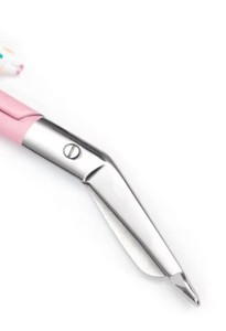 กรรไกรผ่าตัดแบบใช้ครั้งเดียวทิ้ง สีชมพู ยี่ห้อ OEM แบบกำหนดเอง อุปกรณ์ผ่าตัดแบบใช้มือ  ฐานสำหรับเครื่องมือ - Product Image 5