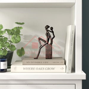 ประติมากรรมขัดเงาทันสมัย2025ผู้ขายที่ดีที่สุดของตกแต่งบ้านและสวนประติมากรรมโลหะของขวัญและงานฝีมืออุปกรณ์ตกแต่งบ้าน - Product Image 5