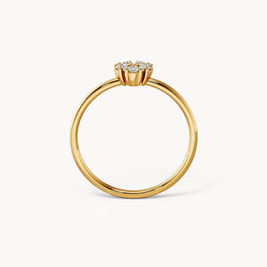 Anillo de Diamantes Lily en Oro de 14kt VEYNOU - Product Image 5