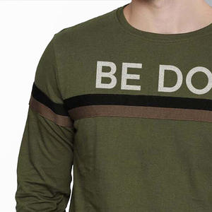 New Spring <b>Men</b> <b>Long</b> Sleeve Round Neck <b>T</b> <b>Shirt</b> Cotton Custom Logo <b>Men</b> <b>Long</b> Sleeve Crew Neck Tee - Product Image 4