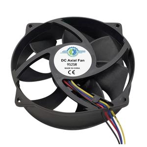 95x95x25 고온 저항 95mm 4000 RPM 방열판 컴퓨터 냉각 축 방향 팬 - Product Image 4