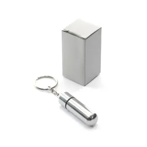 Portachiavi Personalizzato Alumpill con Portapillole, Gadget Promozionale - Product Image 2