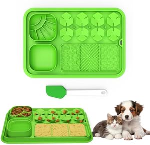 Silicone licking <b>mat</b> for pets slow feeder promotes healthy digestion reduces anxiety durable non slip for pets - Product Image 2