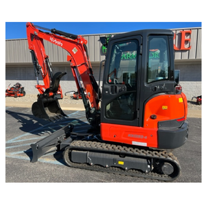 ราคาขายส่งรถขุดขนาดเล็ก Kubota KX033-4 แบบ Zero Tail Swing 3 ตัน รถขุดตีนตะขาบขนาดกะทัดรัด สำหรับงานฟาร์มและสวน - Product Image 4
