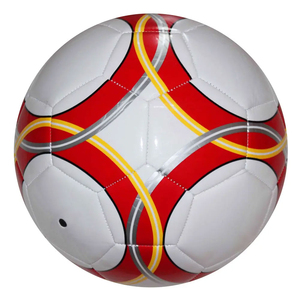 Ballon de football en PVC Matériau en cuir Offre Spéciale Taille personnalisée Service OEM élevé Meilleur ballon de football tendance Prix économique - Product Image 3