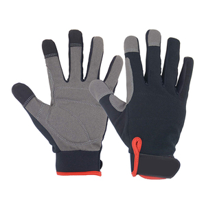 Gants de protection pour tronçonneuse résistants à l'abrasion EN 388, imperméables, avec patchs en PVC - Gants de sécurité - Product Image 3