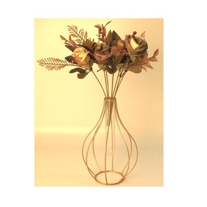 Decorative Flower <b>Vase</b> Modern Metal Flower <b>Vase</b> Tabletop Flower <b>vase</b> At Factory Price - Product Image 3