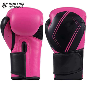 Gants d'entraînement Kick Boxing Logo personnalisé avec taille et impression Cuir platine de haute qualité - Product Image 1