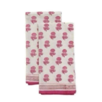 Serviette à thé à ourlet tissu en coton blanc lin de Table à manger fin serviettes de table en lin monogrammées personnalisées brodées à la main