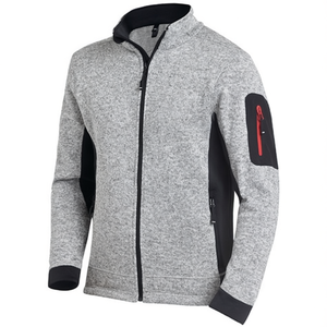 Chaqueta de Forro Polar Tejido CHRISTOPH Promocional en Talla M Color Gris/Negro Sudaderas con Capucha y Sudaderas - Product Image 2