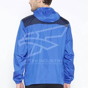 <b>Men</b> <b>Waterproof</b> Rain <b>Jacket</b> Hooded Breathable <b>Lightweight</b> Windbreaker Outwear <b>Men's</b> <b>Jackets</b> - Product Image 1