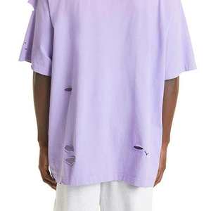 Camiseta de Hombre con Lavado Ácido, 100% Algodón, Ligera, Cómoda, Transpirable, Ecológica, de Secado Rápido, Informal - Product Image 6