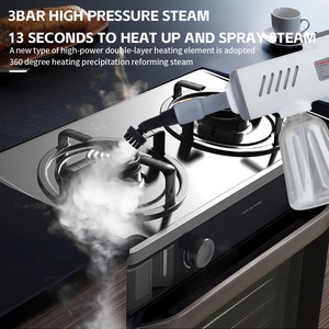 2025 Best-seller <span class=keywords><strong>Nettoyeur</strong></span> <span class=keywords><strong>vapeur</strong></span> 1500W avec 9 accessoires 105 °C haute température pour sols, coulis, carreaux, tapis, voitures - Product Image 3